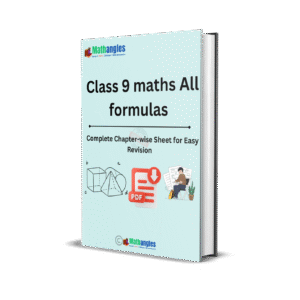 Class 9 formula sheet