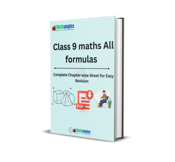 Class 9 formula sheet