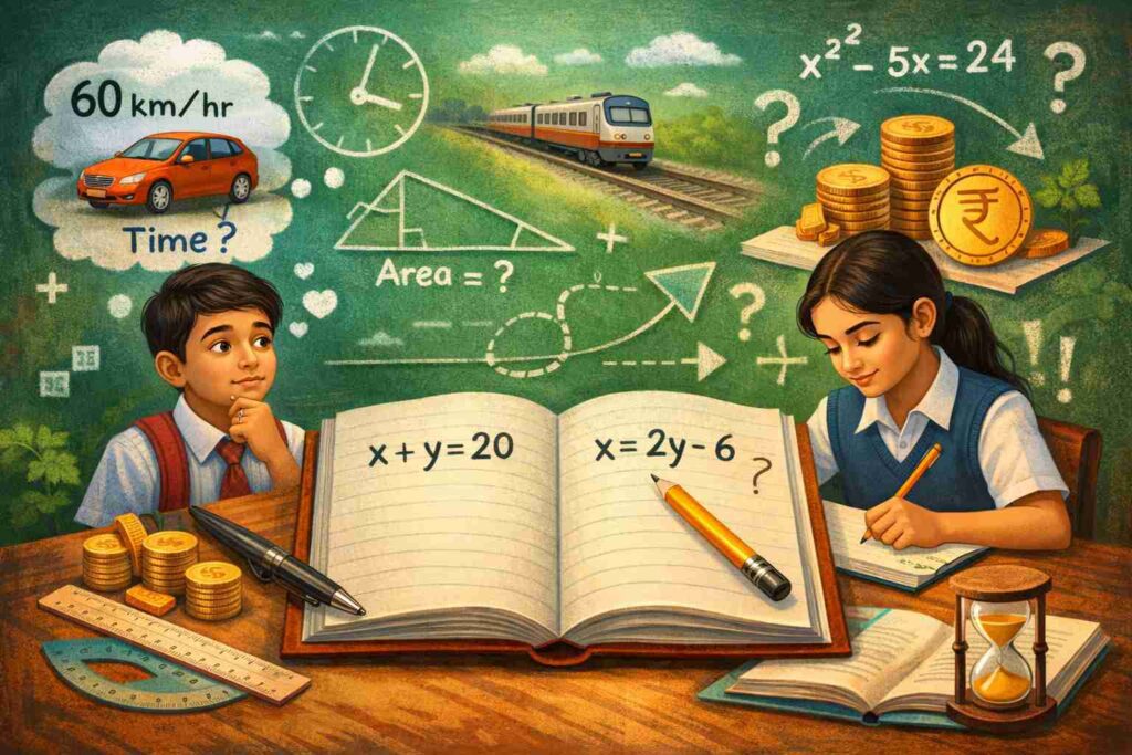 How to Solve Word Problems in Class 10 Maths