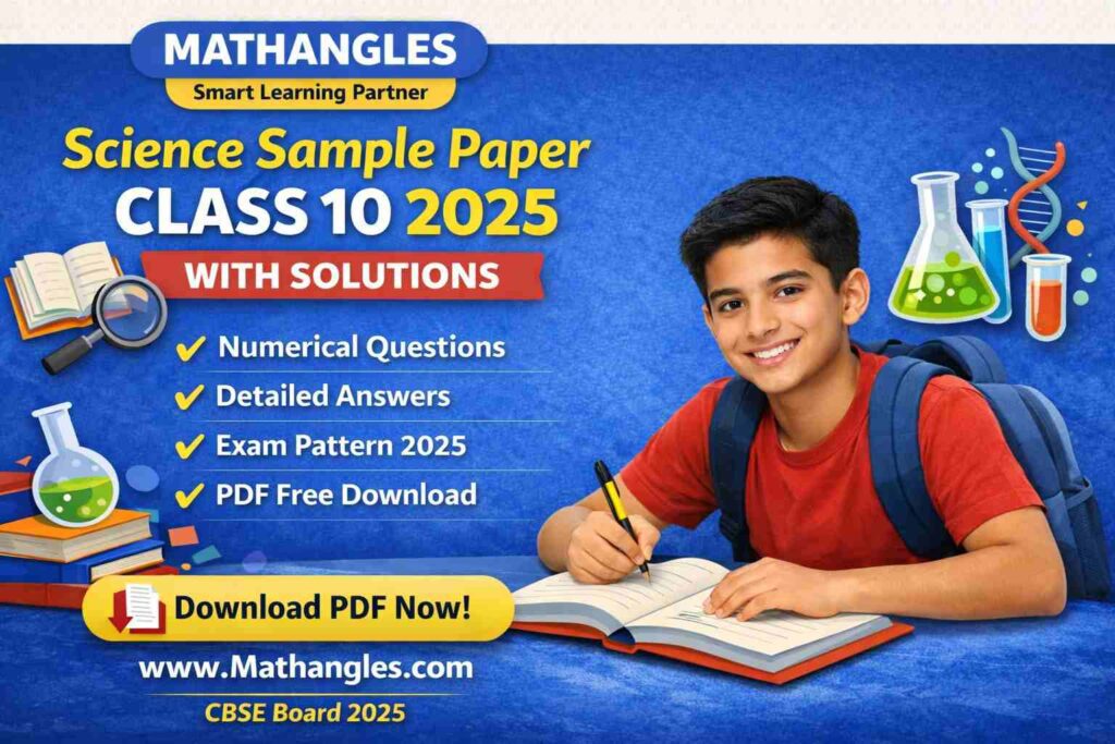 science sample paper class 10 2025 with solutions pdf download