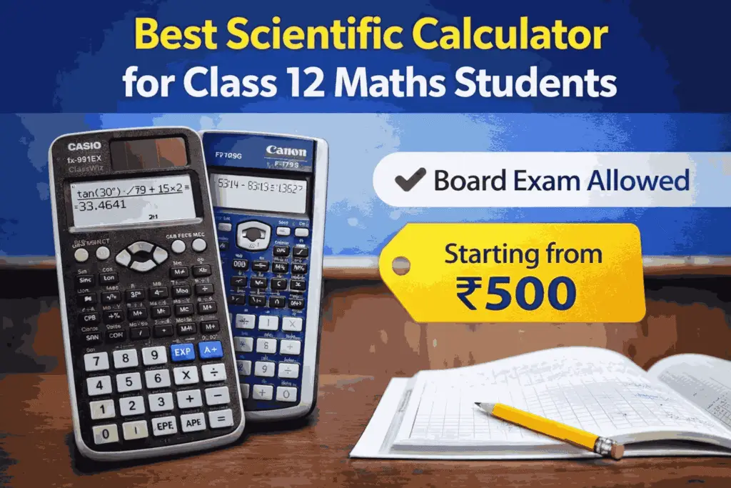 Best Scientific Calculator for Class 12 Maths Students in India 2026