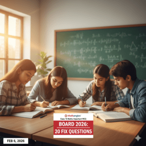 Class 10 Maths MCQ Questions for Board Exam 2026